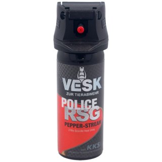 Gaz pieprzowy KKS VESK RSG Police 2mln SHU, Stream 50 ml (12050-S) KKS GmbH