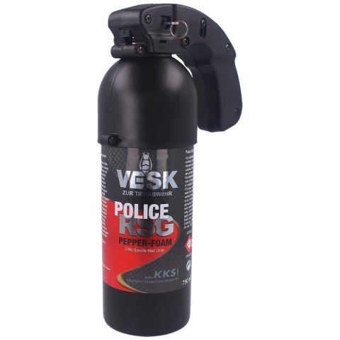 Gaz pieprzowy KKS VESK RSG Police Foam 2mln SHU, Stream 750ml (12750-F) KKS GmbH