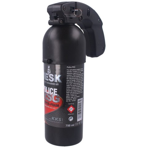 Gaz pieprzowy KKS VESK RSG Police Foam 2mln SHU, Stream 750ml (12750-F) KKS GmbH