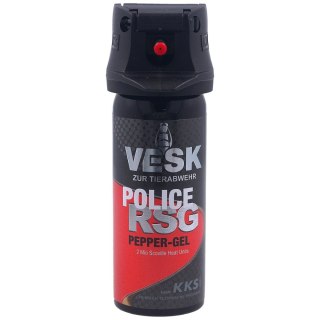 Gaz pieprzowy KKS VESK RSG Police Gel 2mln SHU, Stream 50ml (12050-G) KKS GmbH