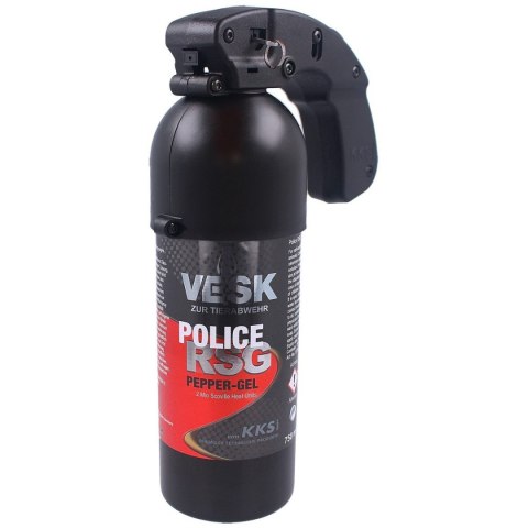 Gaz pieprzowy KKS VESK RSG Police Gel 2mln SHU, Stream 750ml (12750-G) KKS GmbH