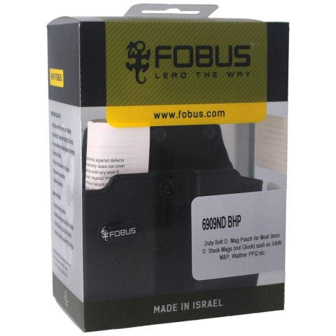Ładownica Fobus na magazynki 9mm, .40 do Walther, CZ (6909ND BHP) Fobus