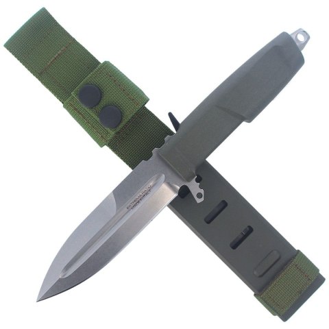 Nóż Extrema Ratio Contact C Ranger Green Forprene, Stone Washed N690 (04.1000.0216/GRN) Extrema Ratio