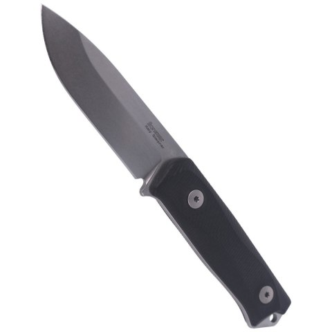 Nóż LionSteel Bushcraft Black G10, Stone Washed Sleipner by Molletta (B41 GBK) LionSteel