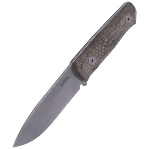 Nóż LionSteel Bushcraft Green Micarta, Stone Washed Sleipner by Molletta (B41 CVG) LionSteel