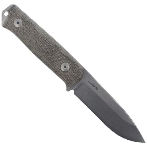 Nóż LionSteel Bushcraft Green Micarta, Stone Washed Sleipner by Molletta (B41 CVG) LionSteel