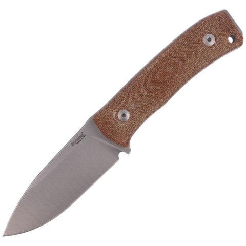 Nóż LionSteel Bushcraft Natural Canvas, Satin Satin M390 by Molletta (M4 CVN) LionSteel