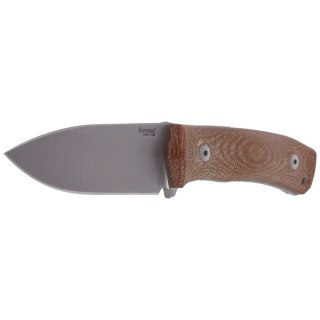 Nóż LionSteel Bushcraft Natural Canvas, Satin Satin M390 by Molletta (M4 CVN) LionSteel
