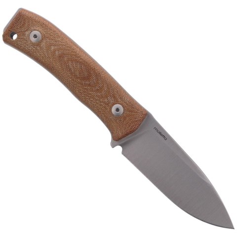 Nóż LionSteel Bushcraft Natural Canvas, Satin Satin M390 by Molletta (M4 CVN) LionSteel