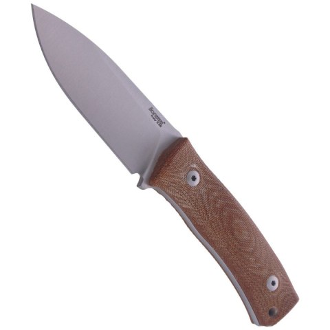 Nóż LionSteel Bushcraft Natural Canvas, Satin Satin M390 by Molletta (M4 CVN) LionSteel