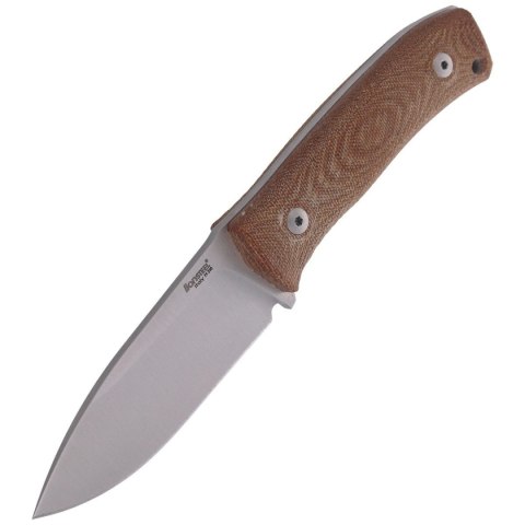 Nóż LionSteel Bushcraft Natural Canvas, Satin Satin M390 by Molletta (M4 CVN) LionSteel