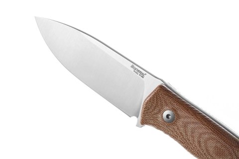 Nóż LionSteel Bushcraft Natural Canvas, Satin Satin M390 by Molletta (M4 CVN) LionSteel