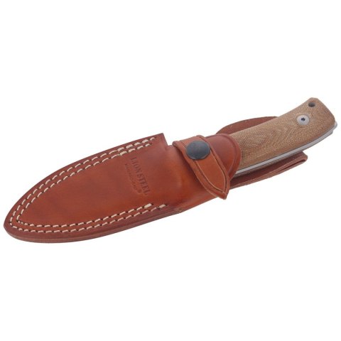 Nóż LionSteel Bushcraft Natural Canvas, Satin Satin M390 by Molletta (M4 CVN) LionSteel