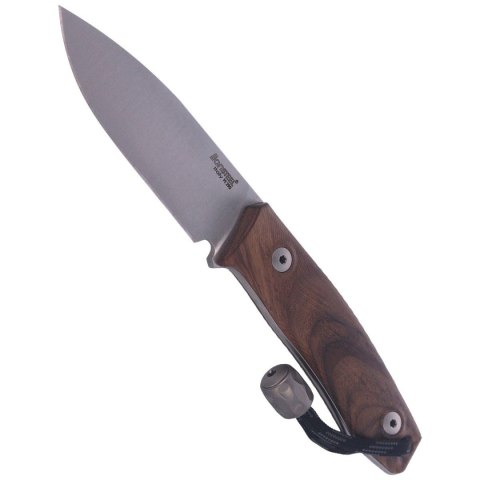 Nóż LionSteel Bushcraft Walnut, Satin Blade (M1 WN) LionSteel