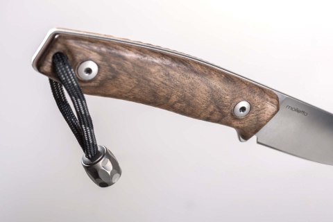 Nóż LionSteel Bushcraft Walnut, Satin Blade (M1 WN) LionSteel