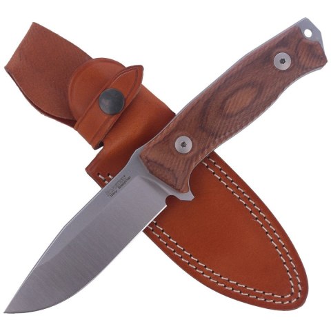 Nóż LionSteel Santos Wood, Satin Blade Sleipner (M5 ST) LionSteel