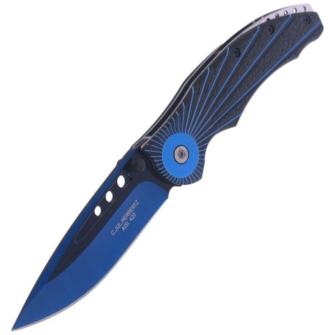 Nóż składany Herbertz Solingen Hit Aluminium Blue-Black 90mm (584412) Herbertz GmbH