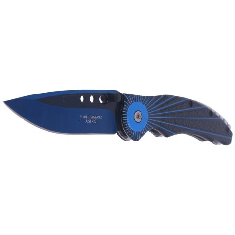 Nóż składany Herbertz Solingen Hit Aluminium Blue-Black 90mm (584412) Herbertz GmbH