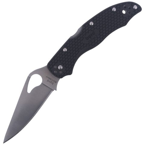 Nóż składany Spyderco Byrd Harrier 2 Lightweight Black, Plain (BY01PBK2) Spyderco Inc.