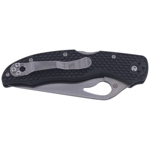 Nóż składany Spyderco Byrd Harrier 2 Lightweight Black, Plain (BY01PBK2) Spyderco Inc.