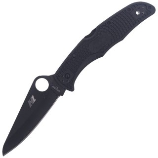 Nóż składany Spyderco Pacific Salt 2 Black Blade Plain (C91PBBK2) Spyderco Inc.