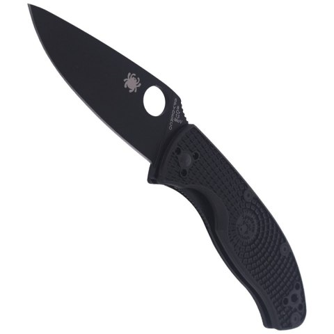 Nóż składany Spyderco Tenacious Lightweight Black FRN, Black 8Cr13MoV by Eric Glesser (C122PBBK) Spyderco Inc.