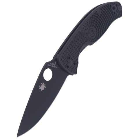 Nóż składany Spyderco Tenacious Lightweight Black FRN, Black 8Cr13MoV by Eric Glesser (C122PBBK) Spyderco Inc.