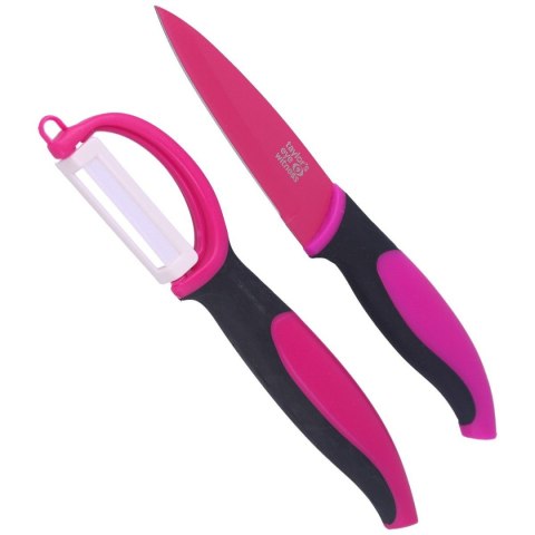 Zestaw Taylor's Eye Nóż Obierak i Obieraczka Pink (377800) Taylor's Eye Witness