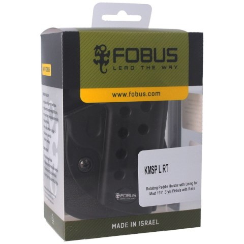 Kabura Fobus 1911 z szyną: Colt, Springfield, Kimber (KMSP L RT) Fobus