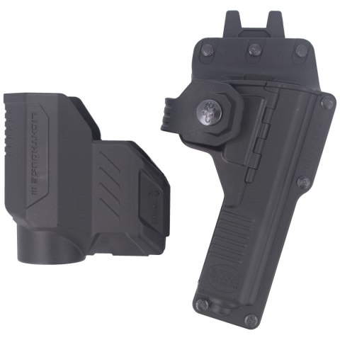 Kabura, osłony na latarkę, laser Fobus Glock 17, 22, 31 (RBT17G R Bundle) Fobus