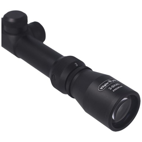 Luneta celownicza Vögler Optik Premium 3-9x40 Mil-Dot 1", montaż 11mm Vögler Optik