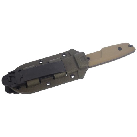 Nóż Extrema Ratio E.C.M. Cobra Green G10, DLC N690 (04.1000.0095/BLK) Extrema Ratio