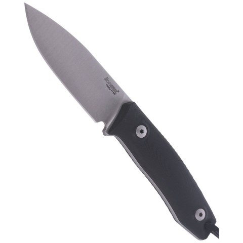Nóż LionSteel Bushcraft G10 Black, Satin Blade (M1 GBK) LionSteel