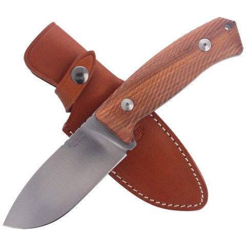 Nóż LionSteel Bushcraft Santos Wood, Satin Blade (M3 ST) LionSteel
