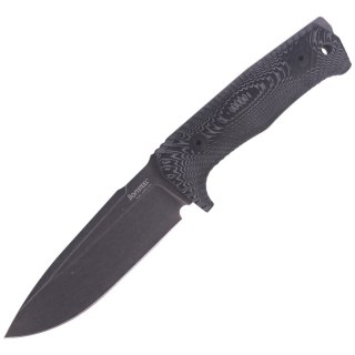 Nóż LionSteel Tactical Black Micarta, PVD / Stone Washed Niolox by Molletta (T5B MI) LionSteel