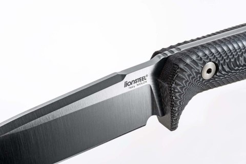 Nóż LionSteel Tactical Black Micarta, Satin Niolox by Molletta (T5 MI) LionSteel