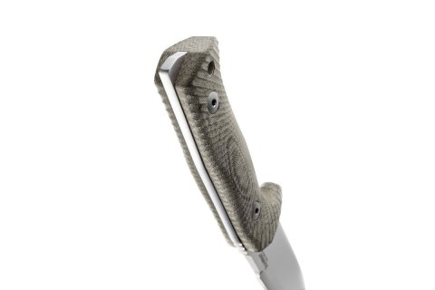 Nóż LionSteel Tactical Green Canvas Micarta, Satin Niolox by Molletta (T5 CVG) LionSteel