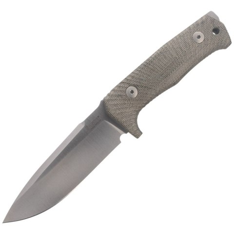 Nóż LionSteel Tactical Green Canvas Micarta, Satin Niolox by Molletta (T5 CVG) LionSteel