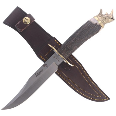 Nóż Muela Big Five Deer Stag, Satin 1.4116 Gift Box (RHINO-16BF) Muela