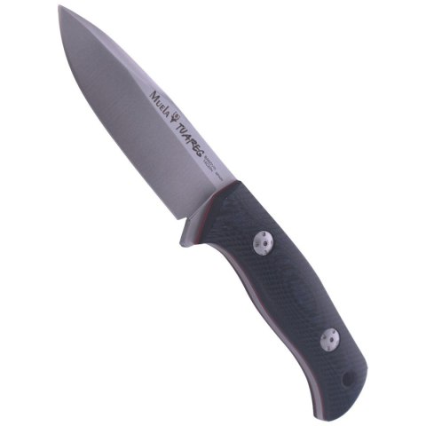 Nóż Muela Bushcraft Black-Blue Micarta, Satin 14C28N CRYO-T (TUAREG-10M) Muela