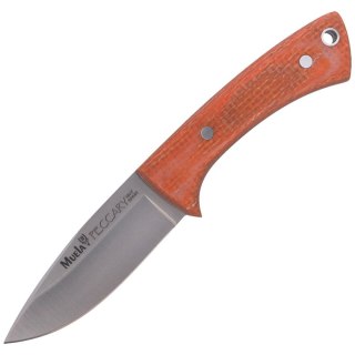 Nóż na szyję Muela Orange Micarta Neck Knife, Satin 1.4116 (PECCARY-8.O) Muela