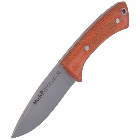 Nóż na szyję Muela Orange Micarta Neck Knife, Satin 1.4116 (PECCARY-8.O) Muela