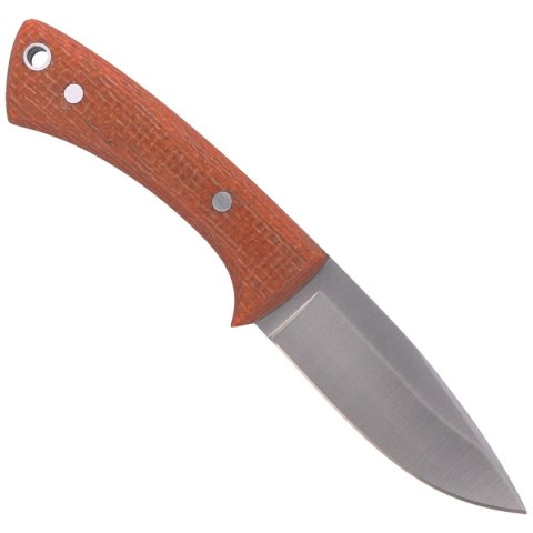 Nóż na szyję Muela Orange Micarta Neck Knife, Satin 1.4116 (PECCARY-8.O) Muela