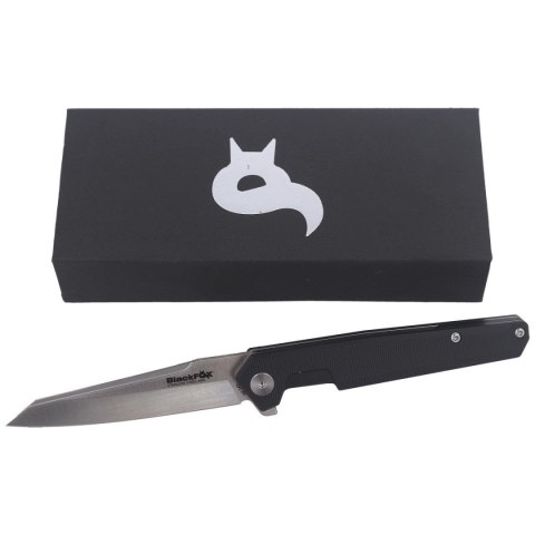 Nóż składany BlackFox Jimson G10 Black 80mm (BF-743) FOX
