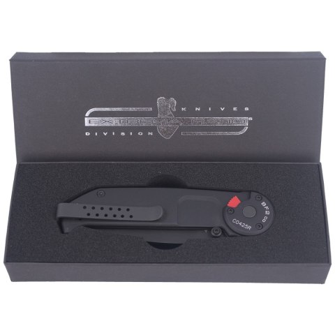 Nóż składany Extrema Ratio BF2 CD Black Aluminium, Black MIL-C N690 (04.1000.0145/BLK) Extrema Ratio