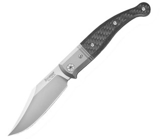 Nóż składany LionSteel Gitano Carbon Fibre, Satin Blade (GT01 CF) LionSteel