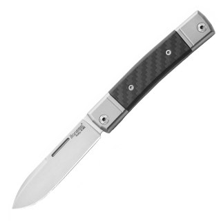 Nóż składany LionSteel bestMAN Carbon Fiber, Drop Blade (BM2 CF) LionSteel
