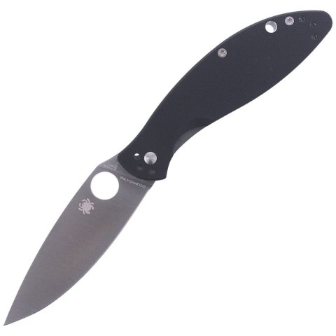 Nóż składany Spyderco Astute G-10 Black Plain (C252GP) Spyderco Inc.