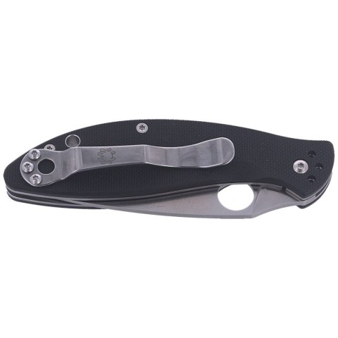 Nóż składany Spyderco Astute G-10 Black Plain (C252GP) Spyderco Inc.