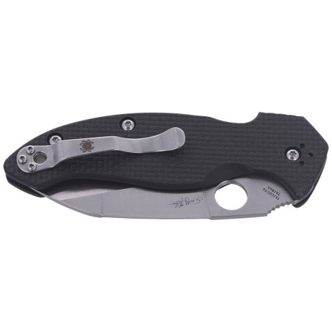 Nóż składany Spyderco Canis Carbon Fiber / G-10 Laminate Plain (C248CFP) Spyderco Inc.